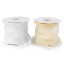 Organza szalag gyöngyös szélessége 10 cm - 2 (10) krém világos (27 m-os csomagolás) Organza szalag gyöngyös szélessége 10 cm - 2 (10) krém világos (27 m-os csomagolás)