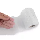 Tüll szalag ezüst pettyek széles 10 cm - fehér ezüst (45 m-os csomagolás) Tüll szalag ezüst pettyek széles 10 cm - fehér ezüst (45 m-os csomagolás)