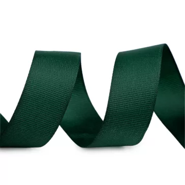   Grosgrain ripsz szalag karácsonyi színekben széles 25 mm - 3 zöld sötét (90 m-os csomagolás)