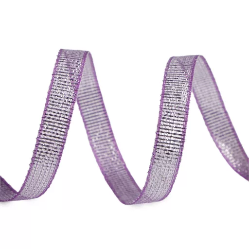 Brokát szalag lurexszel széles 10 mm