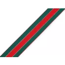 Karácsonyi szalag lurexszel 25 mm - piros zöld (90 m-os csomagolás) Karácsonyi szalag lurexszel 25 mm - piros zöld (90 m-os csomagolás)