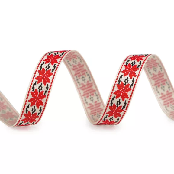 Karácsonyi ripsz szalag 10 mm grosgrain - 1 piros (22,5 m-os csomagolás) Karácsonyi ripsz szalag 10 mm grosgrain - 1 piros (22,5 m-os csomagolás)