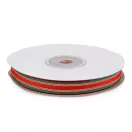 Karácsonyi szalag lurexel 10 mm széles - piros arany (22,5 m-os csomagolás) Karácsonyi szalag lurexel 10 mm széles - piros arany (22,5 m-os csomagolás)
