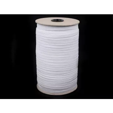 Gumipertli szélessége 8 mm - fekete (600 m-os csomagolás)