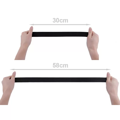 Sima gumi szélessége 30 mm szövött