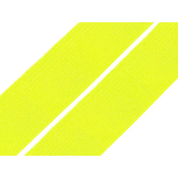 Lapos gumiszalag 20 mm-es szövött szines CSEH TERMÉK - 4206 vakító sárgászöld neon (25 m-es csomagolás) Lapos gumiszalag 20 mm-es szövött szines CSEH TERMÉK - 4206 vakító sárgászöld neon (25 m-es csomagolás)