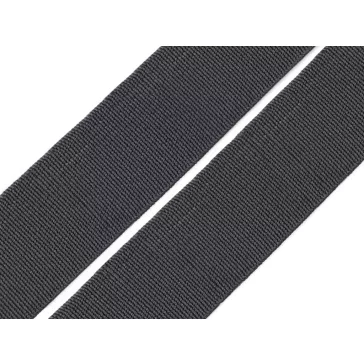   Lapos gumiszalag 20 mm-es szövött szines CSEH TERMÉK - 4006 szürke (25 m-es csomagolás)