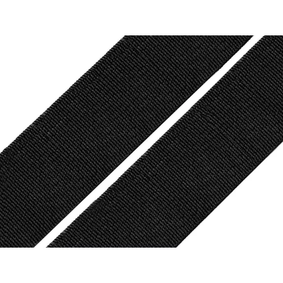Gumiszalag szövött 30mm-es CSEH TERMÉK - 1 fekete (50 m-os csomagolás) Gumiszalag szövött 30mm-es CSEH TERMÉK - 1 fekete (50 m-os csomagolás)