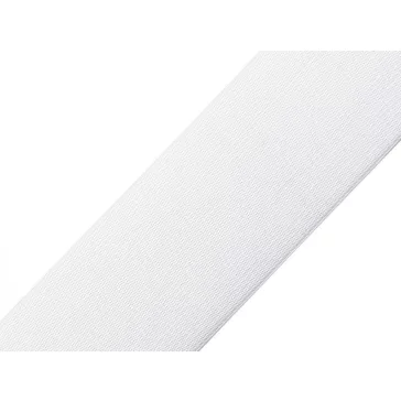   Gumiszalag 40 mm-es CSEH TERMÉK - fehér (5 m-es csomagolás)