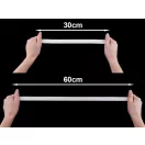 Sima gumi szélessége 20 mm - fehér (75 m-os csomagolás) Sima gumi szélessége 20 mm - fehér (75 m-os csomagolás)