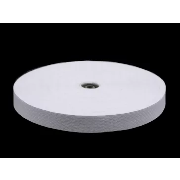 Sima gumi szélessége 20 mm - fehér (75 m-os csomagolás)
