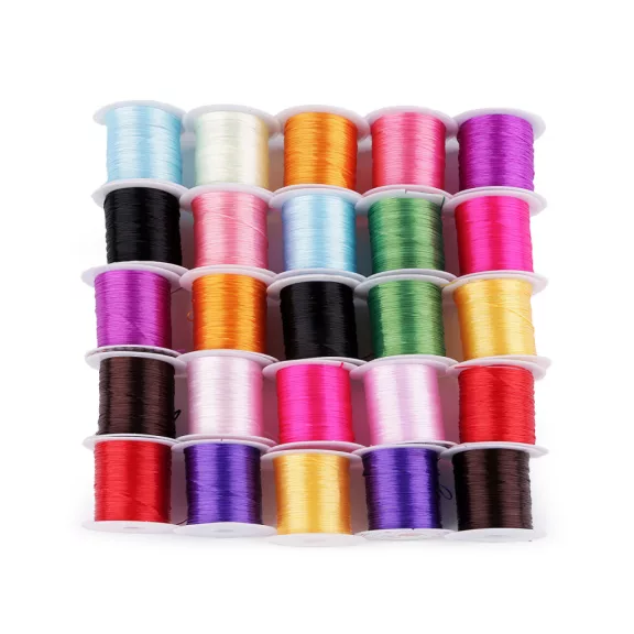 Gumi / lapos gumi színes szélessége 1 mm - (1) mix (25 db-os csomagolás) Gumi / lapos gumi színes szélessége 1 mm - (1) mix (25 db-os csomagolás)