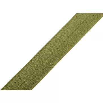   Szegőgumi feles szélessége 20 mm - 22 khakizöld (100,8 m-os csomagolás)