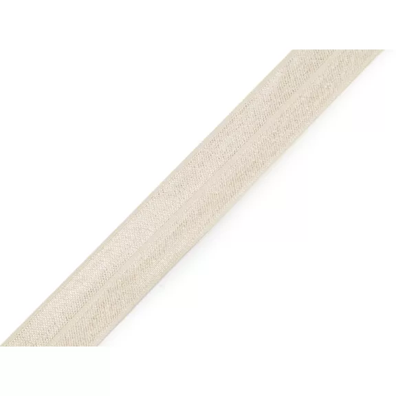 Szegőgumi feles szélessége 20 mm - 46 világos krém (25,2 m-es csomagolás) Szegőgumi feles szélessége 20 mm - 46 világos krém (25,2 m-es csomagolás)