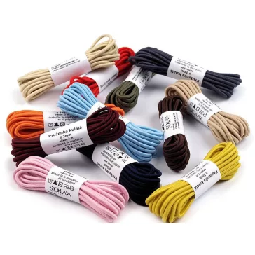   Gumizsinór Ø3 mm,MAGGIE  3 m-es köteg - 580 fekete (12 bunch)