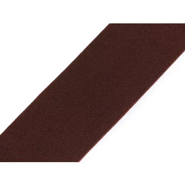   Gumiszalag 50 mm-es szövött színes CSEH TERMÉK - 7904 sötétbarna (50 m-os csomagolás)