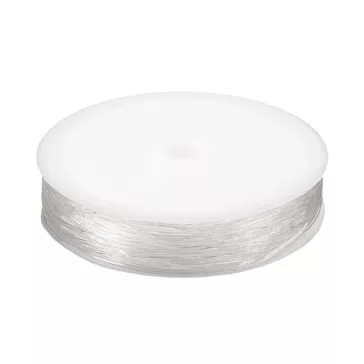   Gumi / gömbölyű gumi  Ø0,8 mm - 2 Transparent (30 db-os csomagolás)