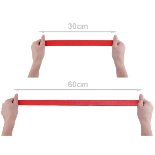 Lapos gumiszalag szélessége 28 mm