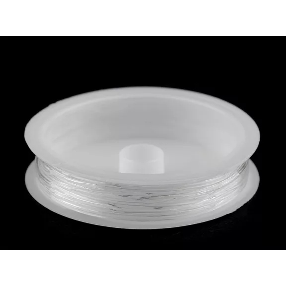 Gumi / gömbölyű gumi Ø1 mm - Transparent (10 db-os csomagolás) Gumi / gömbölyű gumi Ø1 mm - Transparent (10 db-os csomagolás)