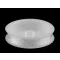 Gumi / gömbölyű gumi Ø1 mm - Transparent (10 db-os csomagolás)