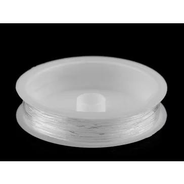   Gumi / gömbölyű gumi Ø1 mm - Transparent (30 db-os csomagolás)