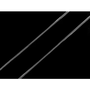   Gumi / gömbölyű gumi Ø1 mm - Transparent (30 db-os csomagolás)