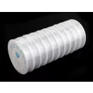 Gumi / gömbölyű gumi Ø1 mm - Transparent (30 db-os csomagolás)
