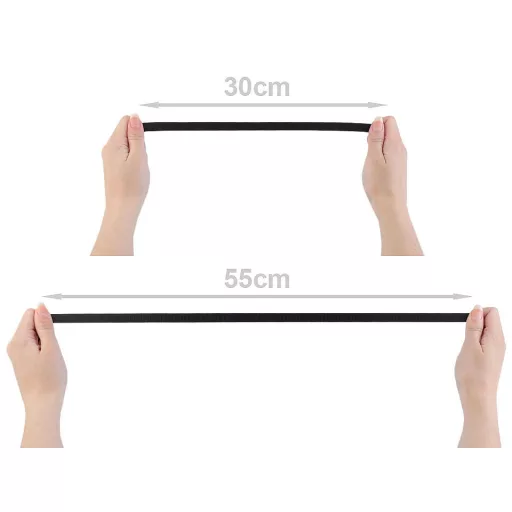 Szatén gumik / vállpántgumik szélessége 10 mm