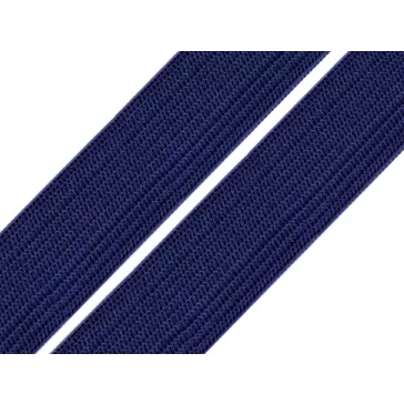 Lapos gumiszalag szélessége 20 mm - 3 blue dark 