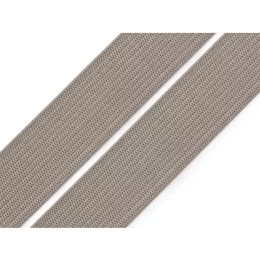 Lapos gumiszalag szélessége 20 mm - 7 szürke 