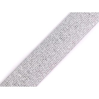 Gumi lurexszel szélessége 27 mm