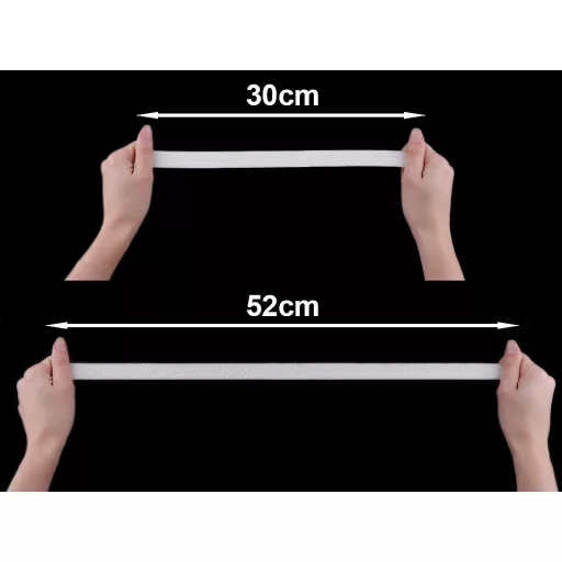 Lapos gumiszalag szélessége 20 mm