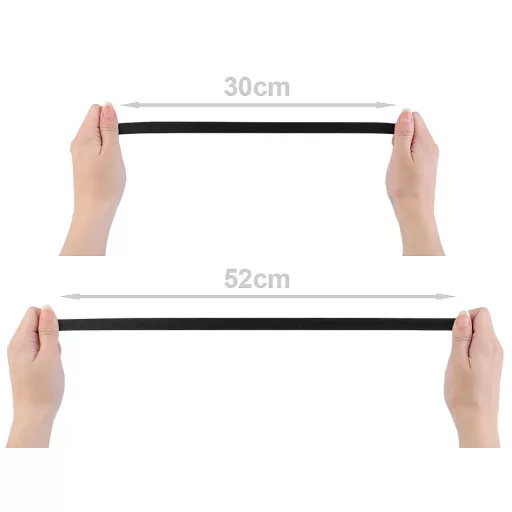 Szatén gumi / vállpántgumi szélessége 12 mm