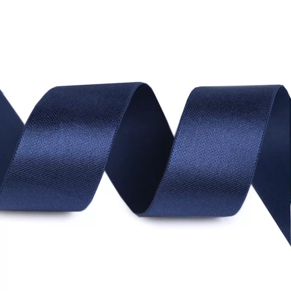 Szatén gumi 30mm - 5 blue dark Szatén gumi 30mm - 5 blue dark