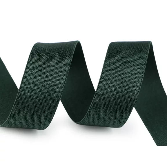 Szatén gumi 20mm - 6 zöld sötét Szatén gumi 20mm - 6 zöld sötét