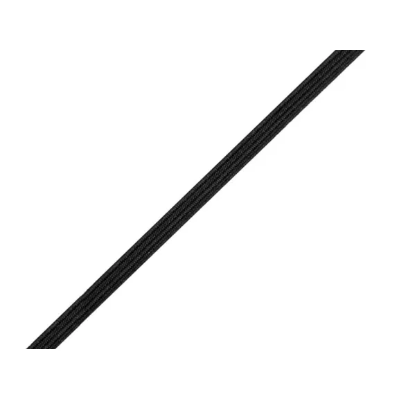 Gumipertli 3 mm lapos gumi - 5 fekete (50 m-es csomagolás) Gumipertli 3 mm lapos gumi - 5 fekete (50 m-es csomagolás)