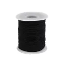 Gumipertli 3 mm lapos gumi - 5 fekete (50 m-es csomagolás) Gumipertli 3 mm lapos gumi - 5 fekete (50 m-es csomagolás)