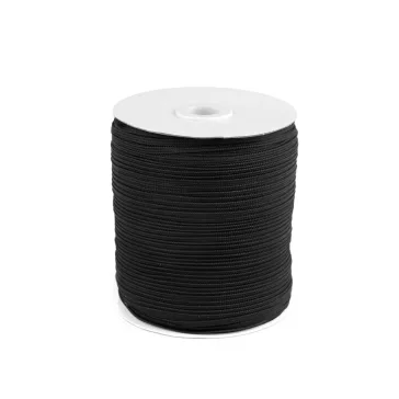   lapos gumi szélessége 4, 5 mm - 2 (5 mm) fekete (5 m-es csomagolás)