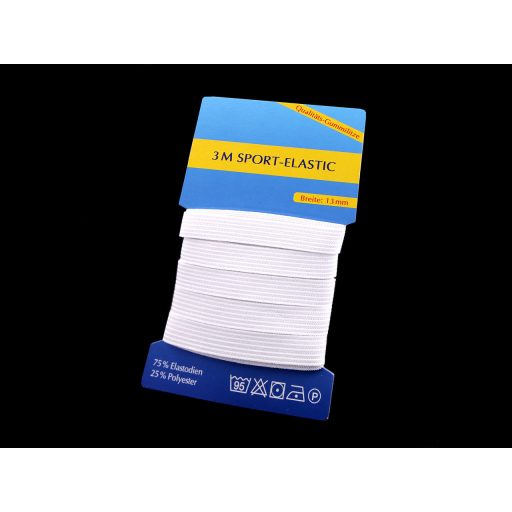 Ruhagumi kártyán szélessége 6; 8; 13 mm készlet