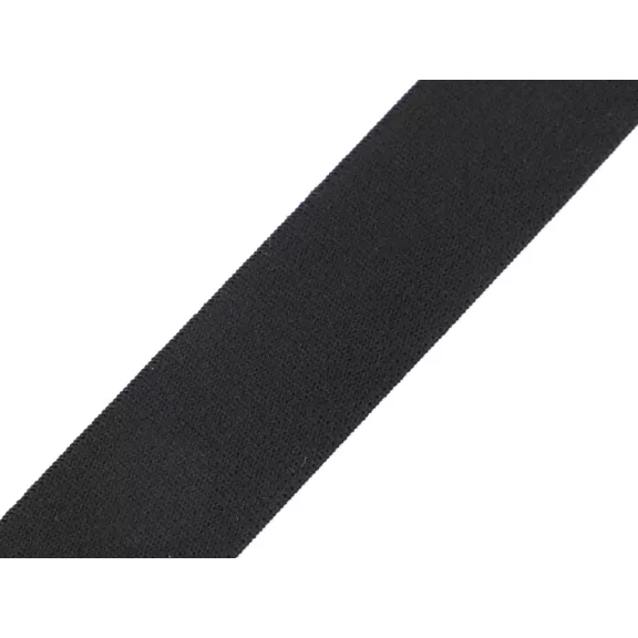 Puha gumi szélessége 30 mm szövött - 7001 fekete Puha gumi szélessége 30 mm szövött - 7001 fekete