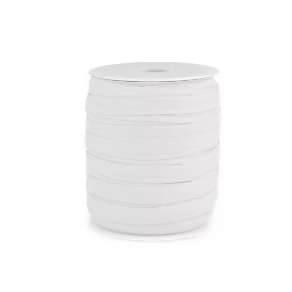 Szilikonos gumi 12 mm - 1 fehér Szilikonos gumi 12 mm - 1 fehér