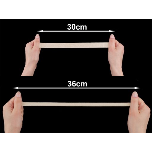 Szatén gumi / pánt szélessége 20 mm