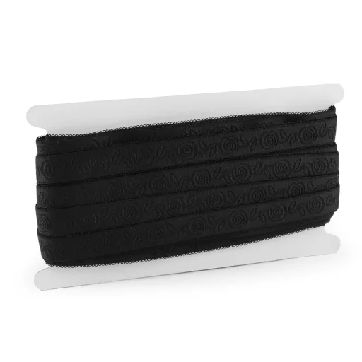 Melltartó gumi méterben rózsavirág 20 mm