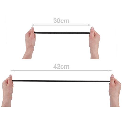 Szatén gumi / pánt szélessége 8 mm