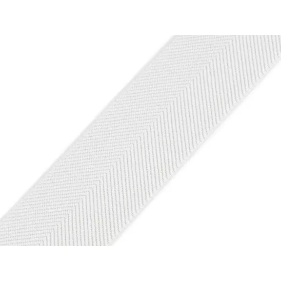 Gumi mintával övre szélessége 40 mm - 5 Off White Gumi mintával övre szélessége 40 mm - 5 Off White