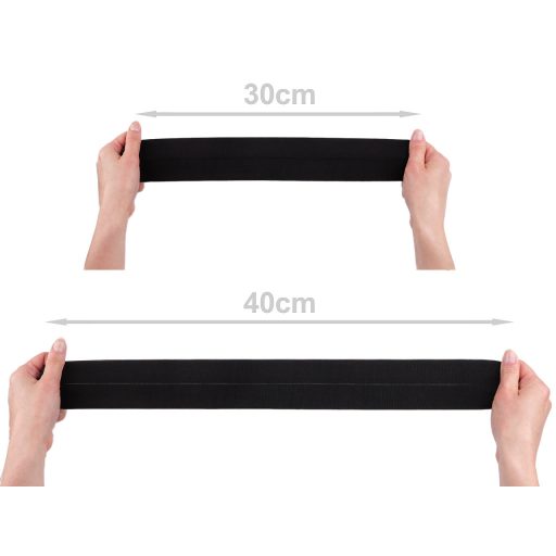 Szegőgumi felezett szélessége 58 mm