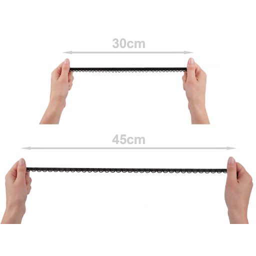 Gumi szemmel szélessége 13 mm