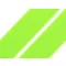 Sima gumi puha szövött szélessége 25 mm - 8 neon zöld (2 m-es csomagolás)
