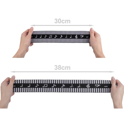 Puha gumiszalag 60 mm hangjegyek