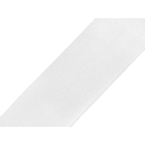 Szövött gumiszalag puha széles 40 mm - 1 fehér Szövött gumiszalag puha széles 40 mm - 1 fehér